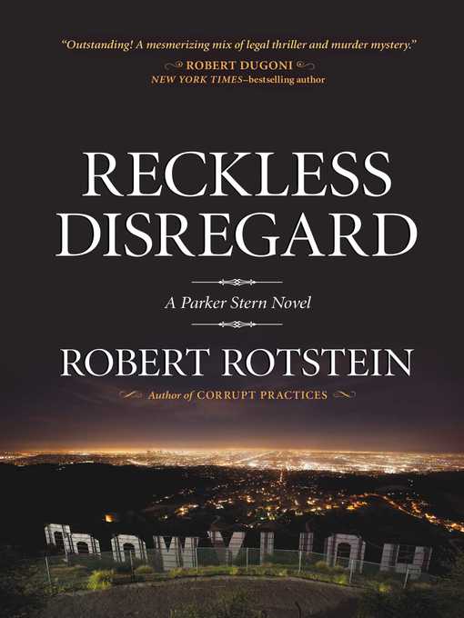 Title details for Reckless Disregard by Robert Rotstein - Wait list